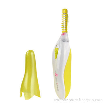 Heated eyelash curlers with demountable comb, two level heating to curl eyelash easily/safe, beauty